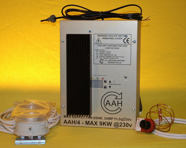 AAH Control Box Range For 1 Phase Heaters (9 kW)